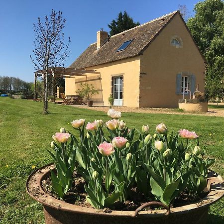 Gite De La Hertaudiere Montbizot Bagian luar foto