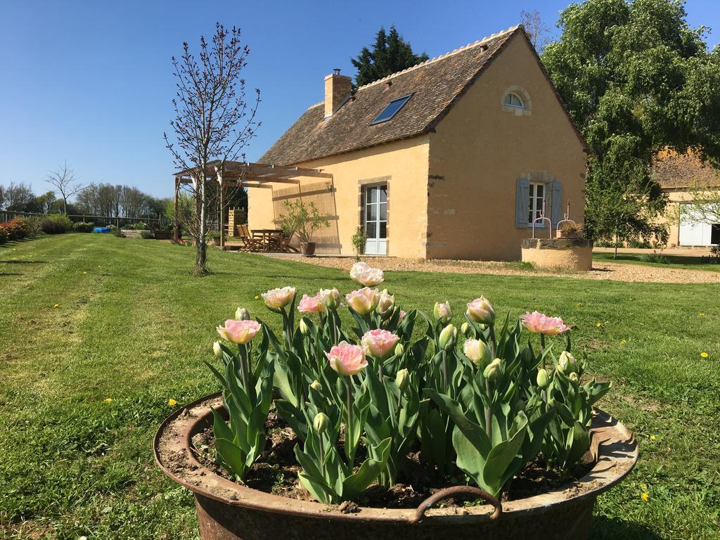 Gite De La Hertaudiere Montbizot Bagian luar foto